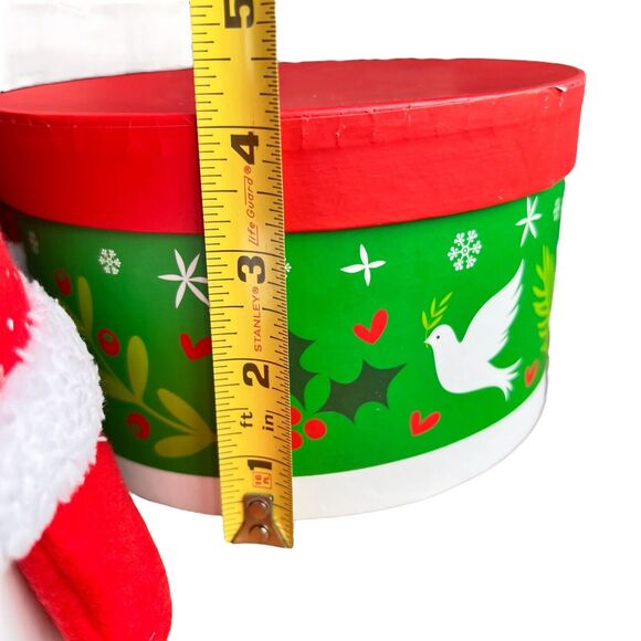 Mrs. Fields Stacking Tower EMPTY Gift Boxes Set Snowman 3 Tier Christmas Winter - Picture 7 of 11